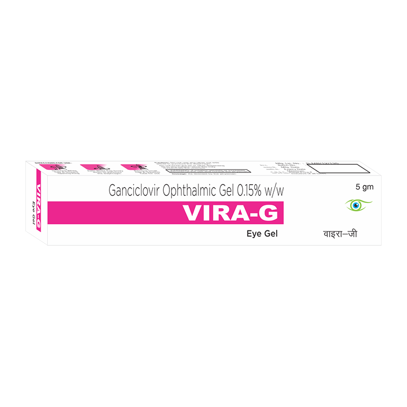 Antiviral eye ointment and drops